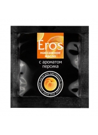 Саше массажного масла Eros exotic с ароматом персика - 4 гр. - Биоритм - купить с доставкой в Нижнем Новгороде