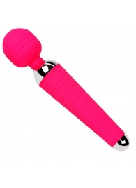 Розовый wand-вибратор - 20 см. - Сима-Ленд