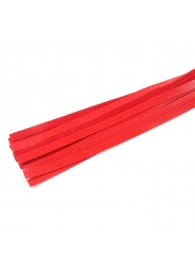 Красная многохвостая плеть с петлей на рукояти - 55 см. - Сима-Ленд - купить с доставкой #SOTBIT_REGIONS_UF_V_REGION_NAME#