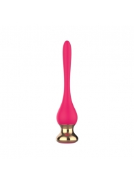 Розовый вибромассажер Nipple Vibrator - 14,5 см. - I-MOON