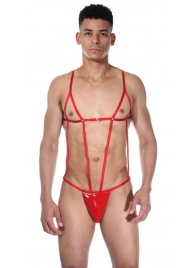Сексуальное красное мужское боди - La Blinque купить с доставкой