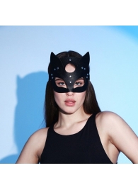 Оригинальная черная маска «Кошка» с ушками - Сима-Ленд - купить с доставкой в Нижнем Новгороде
