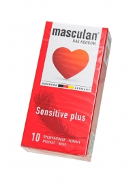 Презервативы Masculan Sensitive plus - 10 шт. - Masculan - купить с доставкой в Нижнем Новгороде