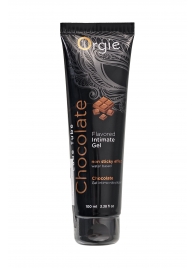 Интимный гель на водной основе Lube Tube Chocolate с шоколадным вкусом - 100 мл. - ORGIE - купить с доставкой в Нижнем Новгороде