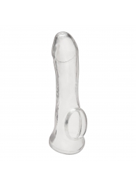 Прозрачная насадка на пенис Transparent Penis Enhancing Sleeve Extension - 15,9 см. - BlueLine - в Нижнем Новгороде купить с доставкой