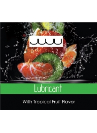 Пробник съедобного лубриканта JUJU с ароматом тропический фруктов - 3 мл. - JuJu - купить с доставкой в Нижнем Новгороде