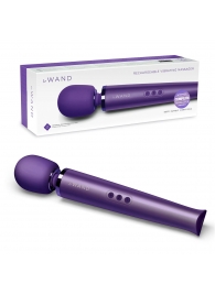 Фиолетовый вибратор Le Wand Rechargeable Vibrating Massager - 34 см. - Le Wand