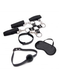 Набор для фиксации из 7 предметов Hogtie   Ball Gag Kit - Lux Fetish - купить с доставкой в Нижнем Новгороде