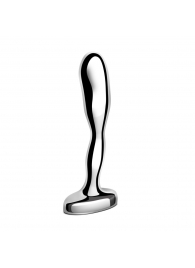 Стальной стимулятор простаты Stainless Steel Prostate Plug - 11,5 см. - b-Vibe - в Нижнем Новгороде купить с доставкой