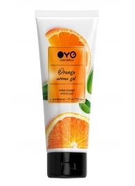 Лубрикант на водной основе OYO Aroma Gel Orange с ароматом апельсина - 75 мл. - OYO - купить с доставкой в Нижнем Новгороде