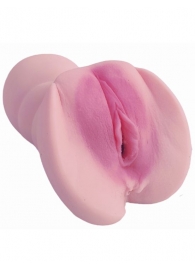 Телесный 3D мастурбатор-вагина Eroticon - Eroticon - в Нижнем Новгороде купить с доставкой