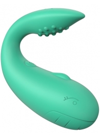 Зеленый стимулятор Whale с управлением через приложение - Eroticon