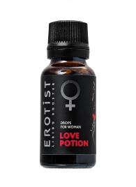 Возбуждающие капли для женщин Erotist Love Potion - 20 мл. - Erotist Libido Booster - купить с доставкой в Нижнем Новгороде