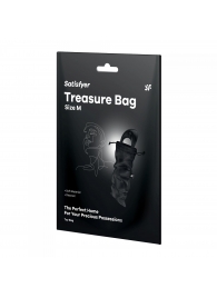 Черный мешочек для хранения игрушек Treasure Bag M - Satisfyer - купить с доставкой в Нижнем Новгороде
