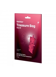 Розовый мешочек для хранения игрушек Treasure Bag M - Satisfyer - купить с доставкой в Нижнем Новгороде