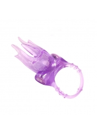Фиолетовое эрекционное кольцо с усиками - Сима-Ленд - в Нижнем Новгороде купить с доставкой