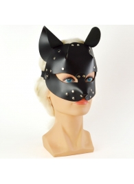 Черная кржаная маска Pussy - Sitabella - купить с доставкой в Нижнем Новгороде