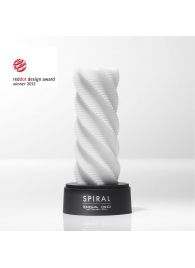 Белый 3D мастурбатор SPIRAL - Tenga - в Нижнем Новгороде купить с доставкой