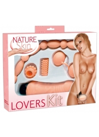 Эротический набор Nature Skin Lovers Kit - Orion - купить с доставкой в Нижнем Новгороде