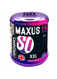 Презервативы Maxus XXL увеличенного размера - 15 шт. - Maxus - купить с доставкой в Нижнем Новгороде