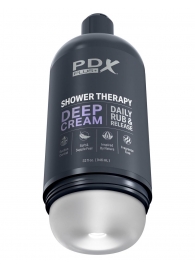 Мастурбатор в бутылке Shower Therapy Deep Cream - Pipedream - в Нижнем Новгороде купить с доставкой