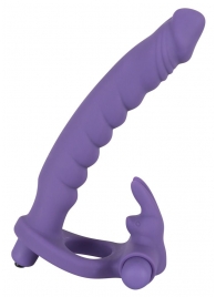 Фиолетовая насадка на пенис для анальной стимуляции партнёрши - Orion - в Нижнем Новгороде купить с доставкой