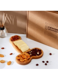 Деревянное блюдо для подачи в форме члена (32,5 х 20 х 1,7 см) - Сима-Ленд - купить с доставкой в Нижнем Новгороде