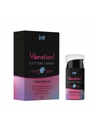 Жидкий вибратор Vibration Cotton Candy с ароматом сахарной ваты - 15 мл. - INTT - купить с доставкой #SOTBIT_REGIONS_UF_V_REGION_NAME#