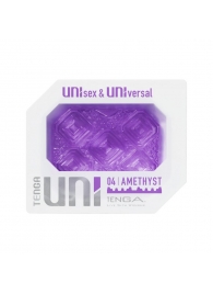 Фиолетовый мастурбатор-стимулятор Tenga Uni Amethyst - Tenga - в Нижнем Новгороде купить с доставкой