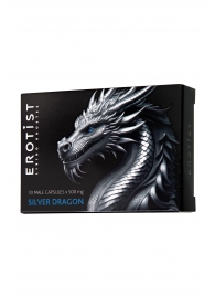 Капсулы для мужчин Erotist Silver Dragon для усиления эрекции - 10 капсул - Erotist Libido Booster - купить с доставкой в Нижнем Новгороде