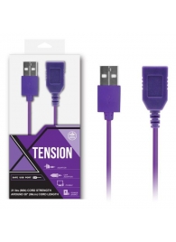 Фиолетовый удлинитель USB-провода - 100 см. - NMC - купить с доставкой #SOTBIT_REGIONS_UF_V_REGION_NAME#