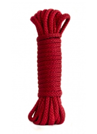Красная веревка Bondage Collection Red - 9 м. - Lola Games - купить с доставкой в Нижнем Новгороде