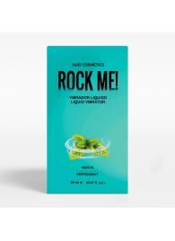 Жидкий вибратор Nuei Rock Me! с ароматом мяты - 20 мл. - Nuei cosmetics - купить с доставкой в Нижнем Новгороде