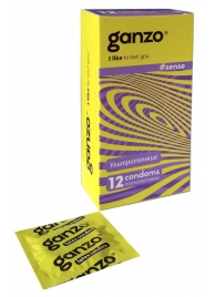 Тонкие презервативы для большей чувствительности Ganzo Sence - 12 шт. - Ganzo - купить с доставкой в Нижнем Новгороде