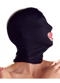 Черная закрытая маска с отверстием для рта - Orion - купить с доставкой в Нижнем Новгороде