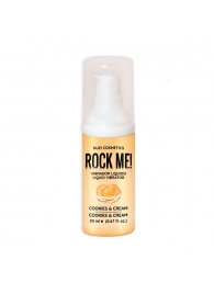 Жидкий вибратор Nuei Rock Me! с ароматом печенья и сливок - 20 мл. - Nuei cosmetics - купить с доставкой в Нижнем Новгороде