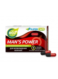 Возбуждающее средство Man’s power - 10 капсул (+1 в подарок) - SuperCaps - купить с доставкой в Нижнем Новгороде