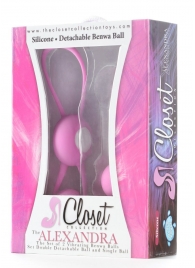 Комплект вагинальных шариков THE ALEXANDRA BEN WA BALLS - Closet Collection