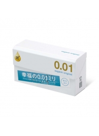 Увлажнённые презервативы Sagami Original 0.01 Extra Lub - 12 шт. - Sagami - купить с доставкой в Нижнем Новгороде