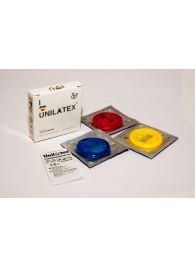 Разноцветные ароматизированные презервативы Unilatex Multifruits - 3 шт. - Unilatex - купить с доставкой в Нижнем Новгороде