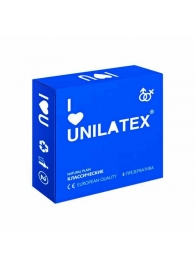 Классические презервативы Unilatex Natural Plain - 3 шт. - Unilatex - купить с доставкой в Нижнем Новгороде