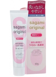 Гель-смазка на водной основе Sagami Original - 60 гр. - Sagami - купить с доставкой в Нижнем Новгороде