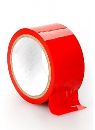 Красная лента для связывания Bondage Tape Red - Shots Media BV - купить с доставкой в Нижнем Новгороде