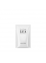 Полоски для орального секса Slow Sex Oral Sex Strips - 7 шт. - Bijoux Indiscrets - купить с доставкой в Нижнем Новгороде