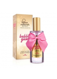 Разогревающее массажное масло Light My Fire Bubble Gum с ароматом бабл-гам - 100 мл. - Bijoux Indiscrets - купить с доставкой в Нижнем Новгороде