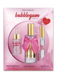 Набор средств для массажа и ласк Bubblegum Play Kit - Bijoux Indiscrets - купить с доставкой в Нижнем Новгороде