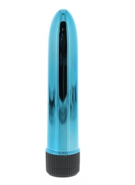 Голубой гладкий вибромассажёр KRYPTON STIX 5 MASSAGER M/S BLUE - 12,7 см. - NMC
