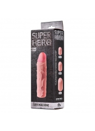 Фаллоудлинитель SUPER HERO Sex Machine - 15,5 см. - Lola Games - в Нижнем Новгороде купить с доставкой