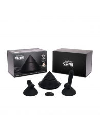 Конусный вибромассажер Cowgirl Cone с 2 насадками - CowGirl - купить с доставкой в Нижнем Новгороде