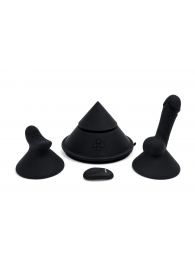 Конусный вибромассажер Cowgirl Cone с 2 насадками - CowGirl - купить с доставкой в Нижнем Новгороде